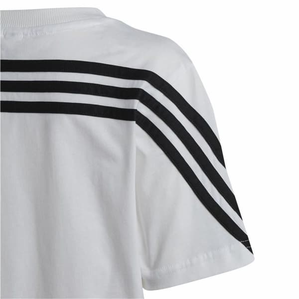 Barn T-shirt med kortärm Adidas Spider-Man Vit - 6-7 år