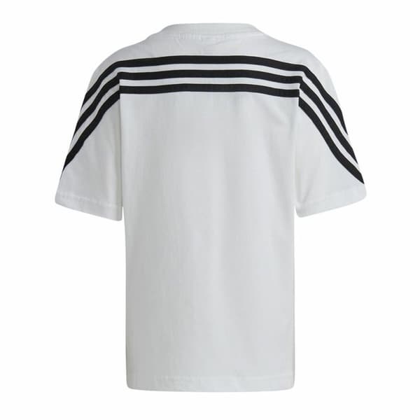 Barn T-shirt med kortärm Adidas Spider-Man Vit - 6-7 år