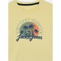Miniatyrbild 3 av 4: Barn T-shirt med kortärm Jack & Jones Jjsummer Smu Vibe Tee Gul - 10 år