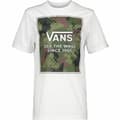 Miniatyrbilde 1 av 2: Kortarmet T-skjorte til Menn Vans Camo Check Hvit - XL