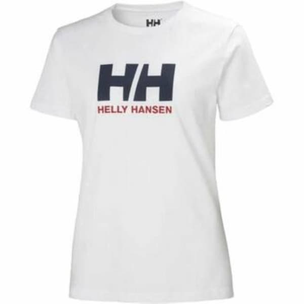 Kortarmet T-skjorte Helly Hansen 41709 001  Hvit - 16 År