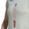 Miniatyrbilde 6 av 8: Kortarmet T-skjorte til Kvinner Adidas Agravic Varm Hvit - XS
