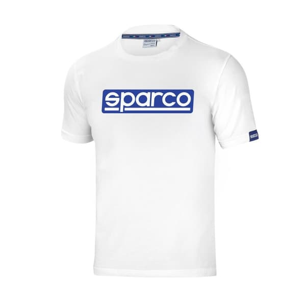 Kortarmet T-skjorte til Menn Sparco ORIGINAL Hvit S - S