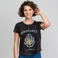 Pikkukuva 3 / 9: Naisten T-paita Harry Potter Harmaa Tumman harmaa - XL