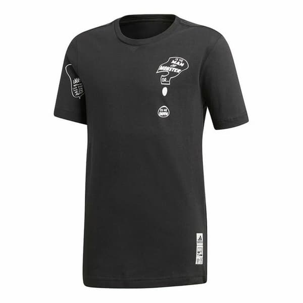 Lasten T-paita Adidas Sportswear Hulk Graphic Musta - 11-12 vuotta