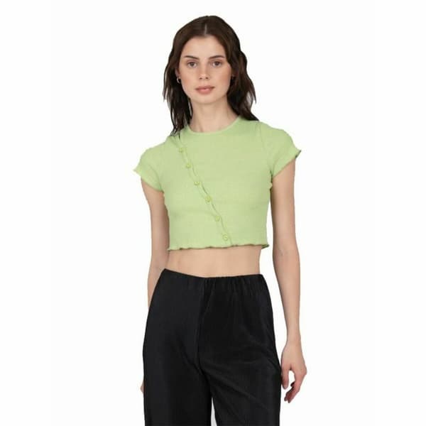 Naisten T-paita 24COLOURS Casual Vihreä - 40
