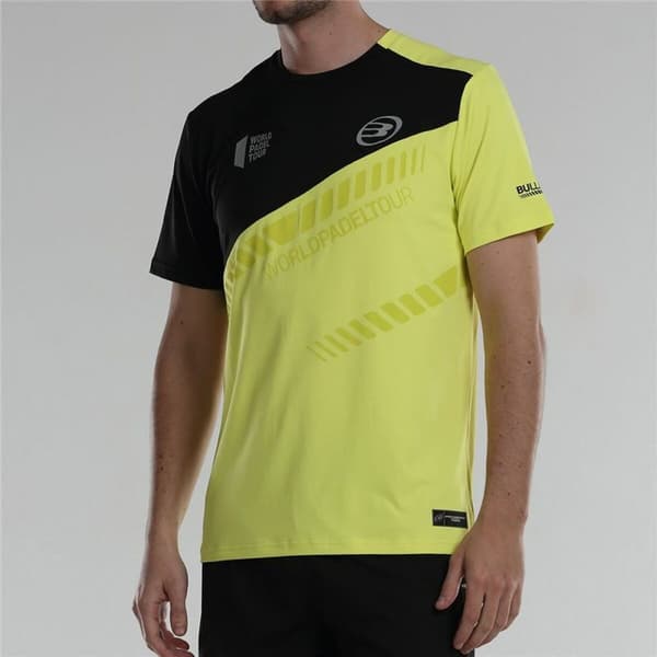 Miesten T-paita Bullpadel Lucio Musta - S
