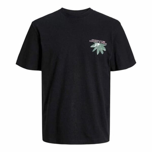 Lasten Lyhythihainen paita Jack & Jones Jortampa Back Tee Ss Musta - 116-122 cm