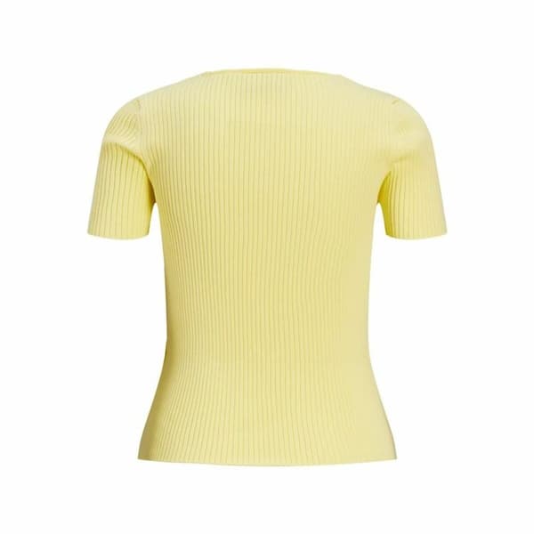Naisten T-paita Jxsky Ss Jack & Jones French Vanilla Keltainen - S