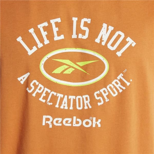 Miesten T-paita Reebok Graphic Series Oranssi - M