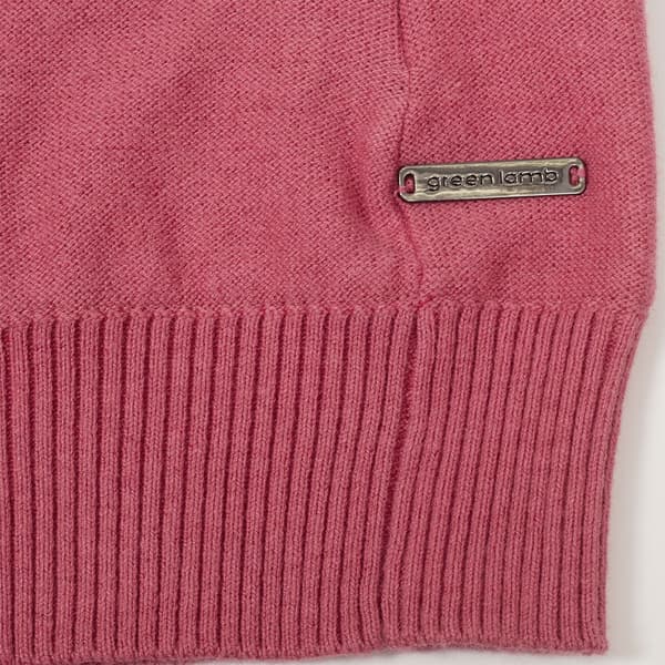 Green Lamb Mirissa Halv Lynlås Sweater  3XL Kvinde