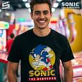 Miniatyrbild 7 av 7: Fast Sonic - Sonic The Hedgehog T-Shirt