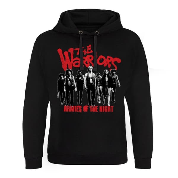 The Warriors - Armies Of The Night Epic Hoodie Black X-Large