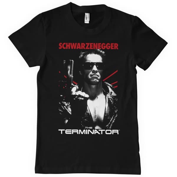 The Terminator Poster T-Shirt Black X-Large