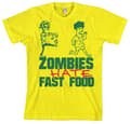 Miniatyrbild 3 av 3: Zombies Hate Fast Food! T-Shirt