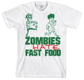 Miniatyrbild 2 av 3: Zombies Hate Fast Food! T-Shirt