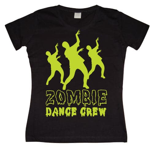 Zombie Dance Crew Girly T-shirt Black Small