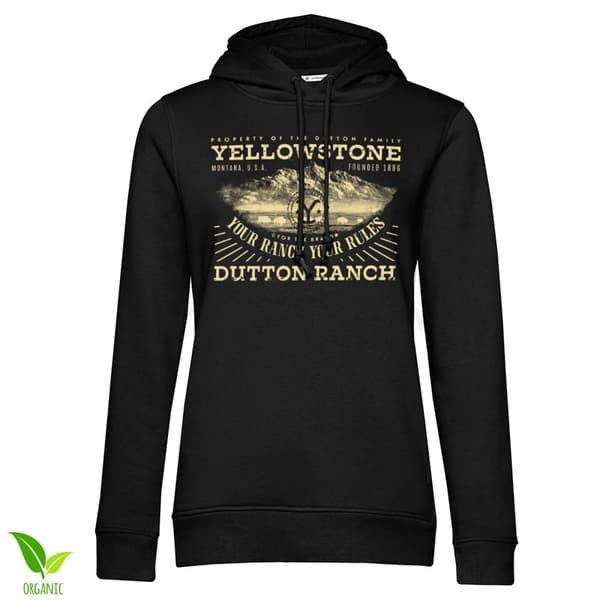 Your Ranch Your Ranch Girls Hoodie Black Large