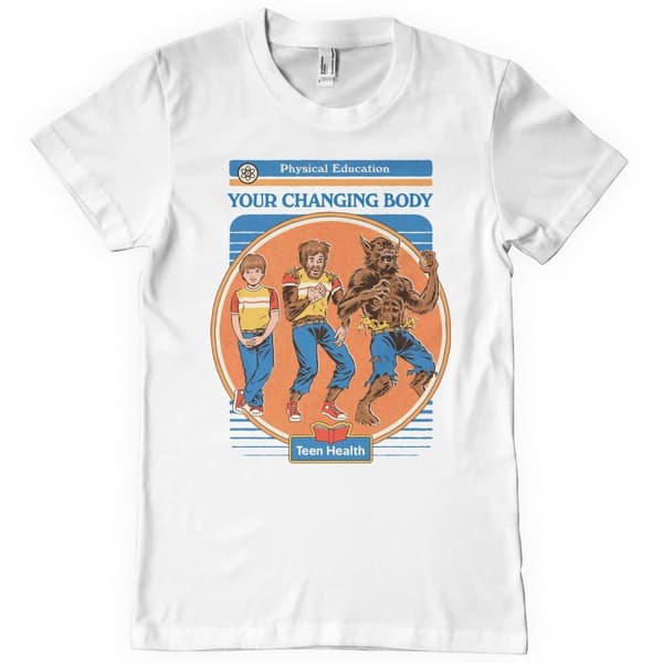 Your Changing Body T-Shirt White Large