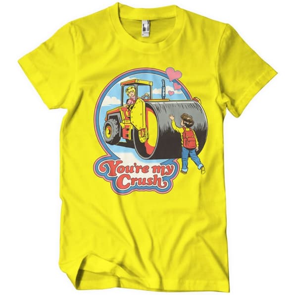 You're My Crush T-Shirt Yellow Medium