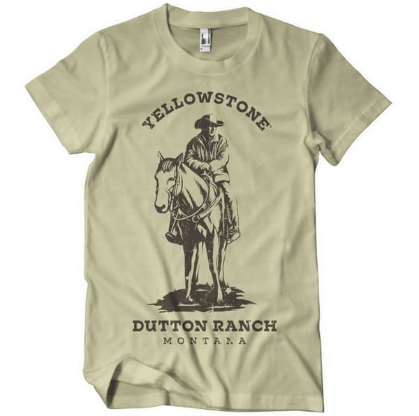 Yellowstone Rancher T-Shirt Khaki Large