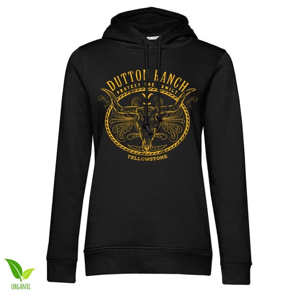 Yellowstone - Protect The Family Girls Hoodie Black XX-Large