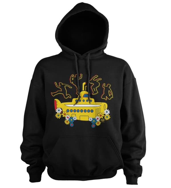 Yellow Submarine Hoodie Black Medium