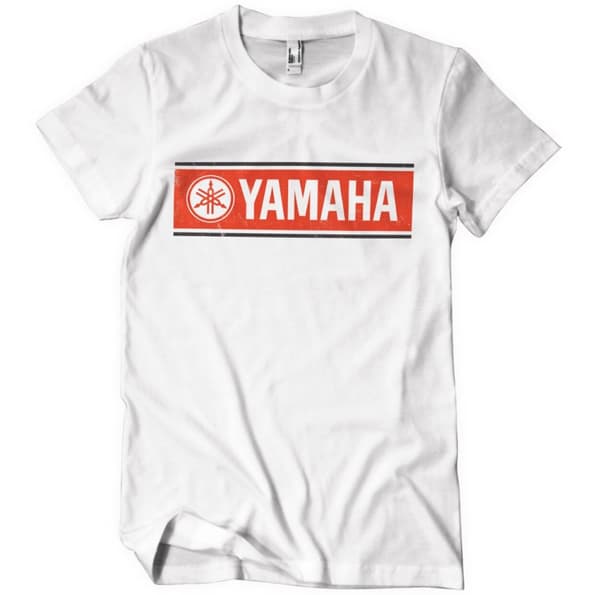 Yamaha Retro Logo T-Shirt White Large