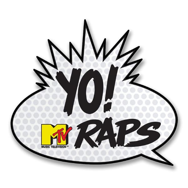 YO! MTV Raps Sticker
