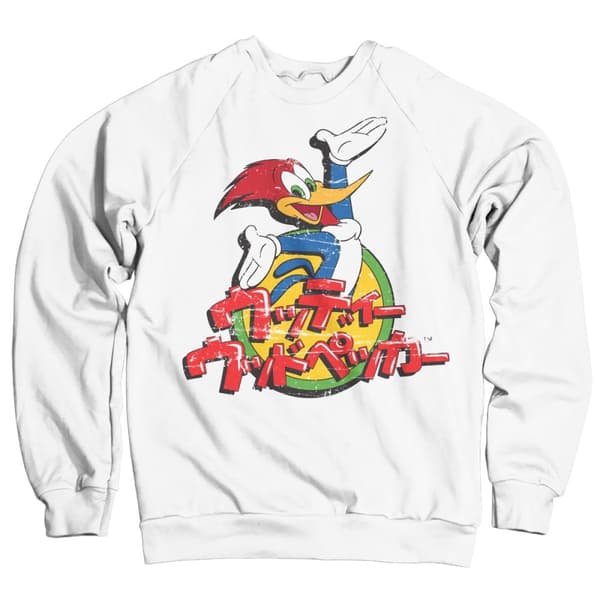 Woody Woodpecker Washed Japanese Logo Sweatshirt