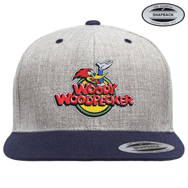 Woody Woodpecker Classic Logo Premium Snapback Cap