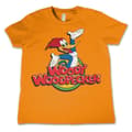 Miniatyrbillede 5 af 7: Woody Woodpecker Classic Logo Kids Tee