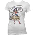 Miniatyrbillede 4 af 4: Wonder Woman - Strongest Woman Alive Girly Tee
