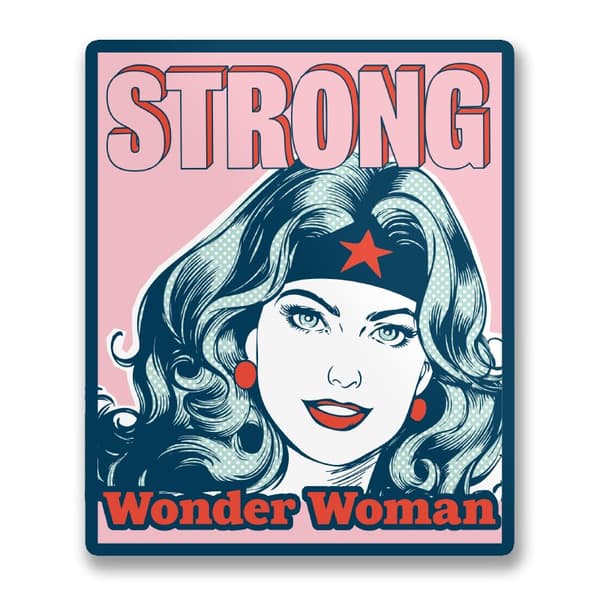 Wonder Woman - Strong Sticker