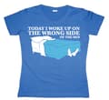 Miniatyrbild 3 av 4: Woke Up On The Wrong Side Of Bed Girly T-shirt