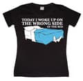 Miniatyrbild 2 av 4: Woke Up On The Wrong Side Of Bed Girly T-shirt