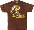 Miniatyrbild 2 av 4: Will Play For Bananas! T-Shirt