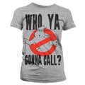 Miniatyrbild 2 av 2: Who Ya Gonna Call? Girly T-Shirt