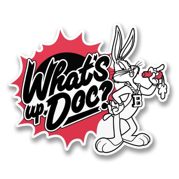 What's Up Doc? Sticker