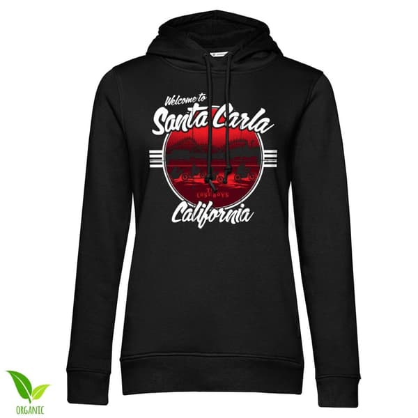 Welcome To Santa Clarita Girls Hoodie Black Medium