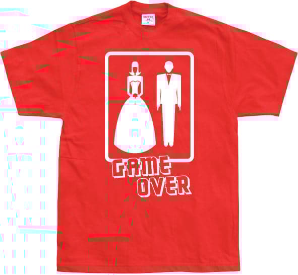 Wedding - GAME OVER! T-Shirt