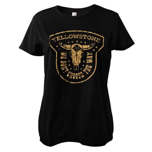 We Don't Choose The Way Girly Tee Black Small