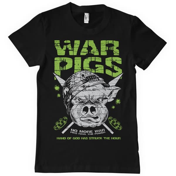 War Pigs T-Shirt Black X-Large