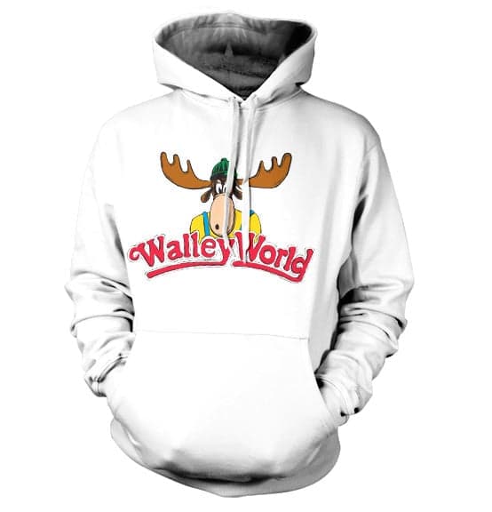Walley World Hoodie White XX-Large