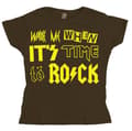 Miniatyrbild 6 av 6: Wake Me When It´s Time... Girly T-shirt