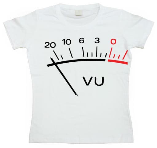 Volume Control Girly T-shirt