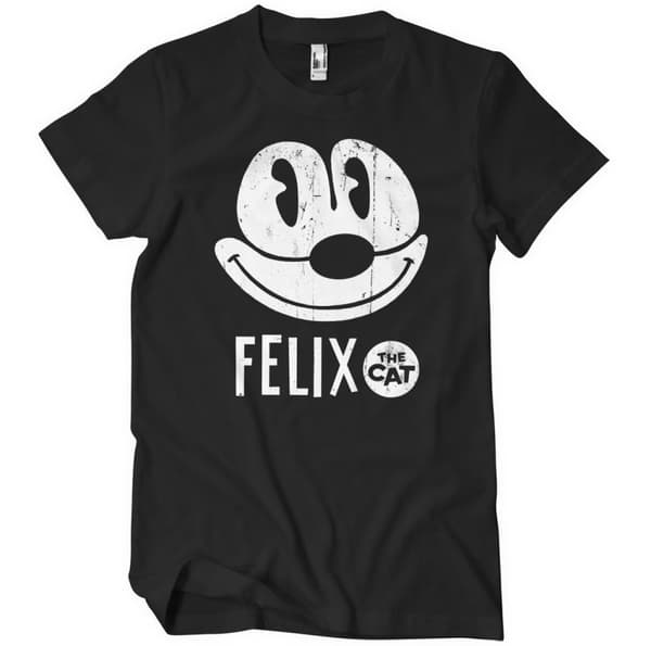 Vintage Felix The Cat T-Shirt Black X-Large