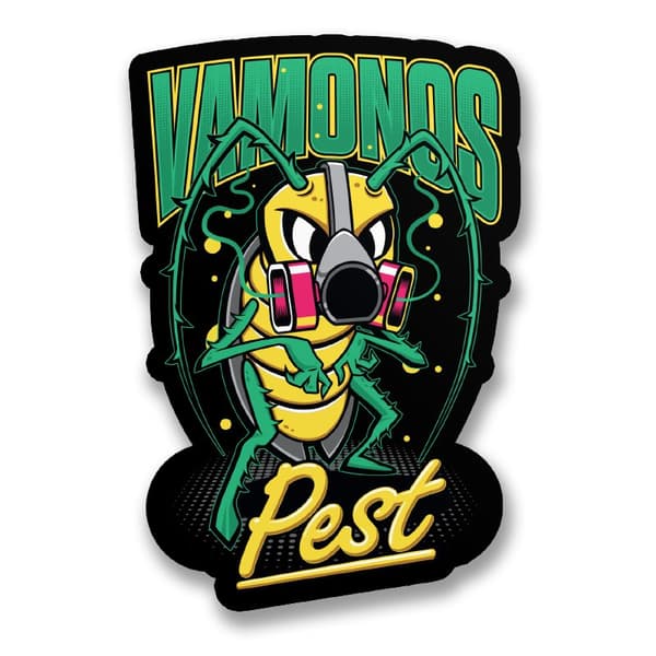 Vamonos Pest Bug Sticker