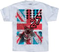 Pikkukuva 2 / 5: UK Flag 27 Grunge T-Shirt