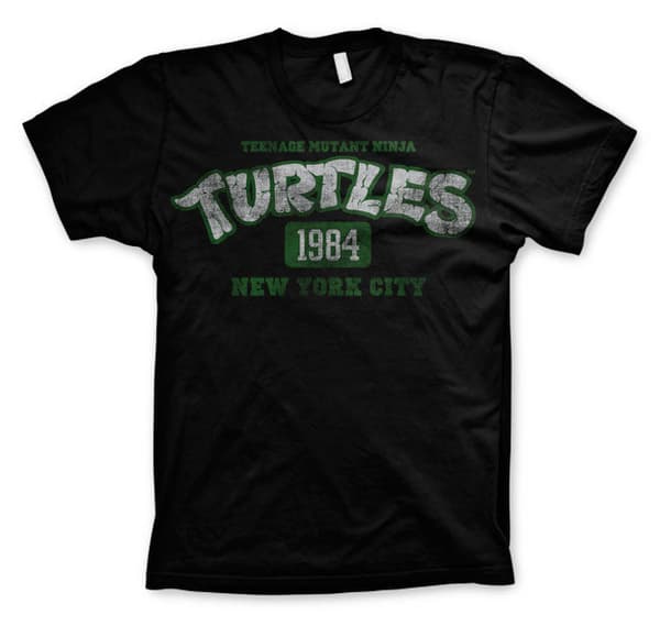 Turtles NY 1984 T-Shirt Black Medium